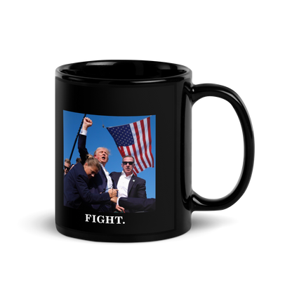 Trump Fight Mug (Black)