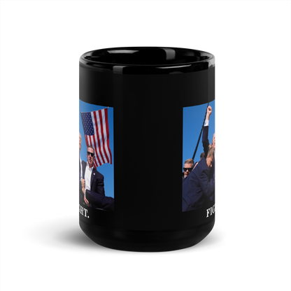 Trump Fight Mug (Black)