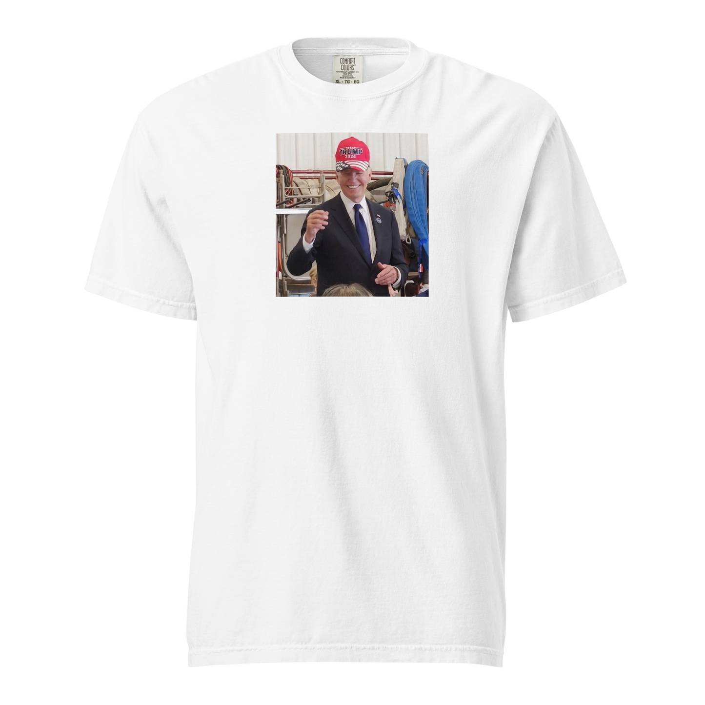 Biden Trump Hat Photo Shirt