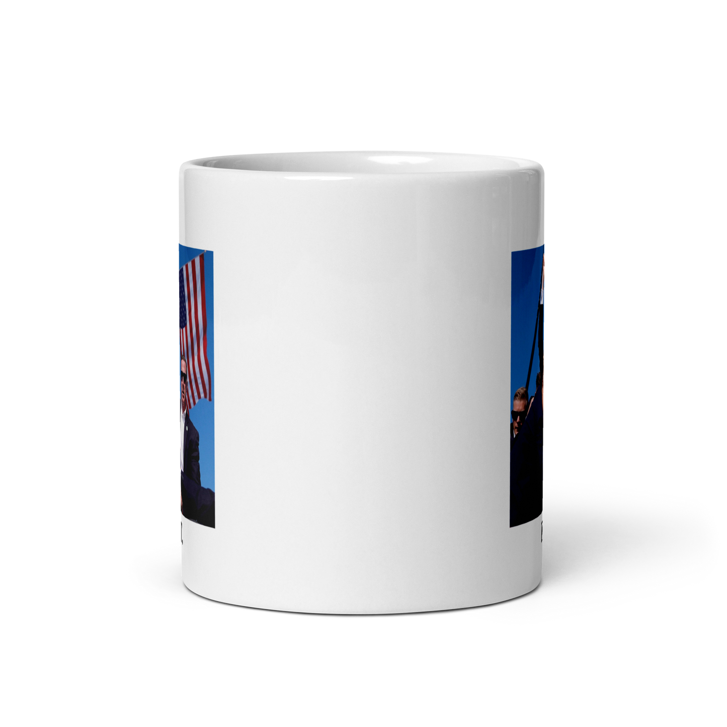 Trump Fight Mug (White)