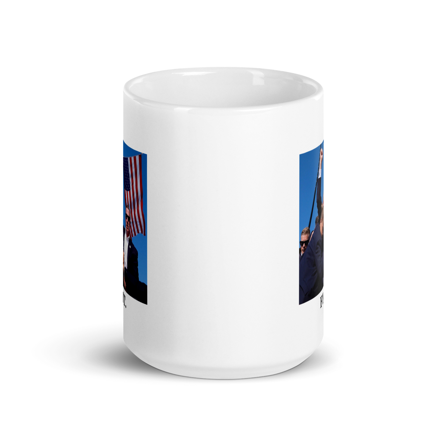 Trump Fight Mug (White)