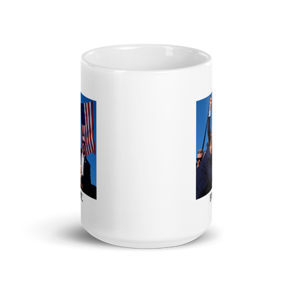 Trump Fight Mug (White)