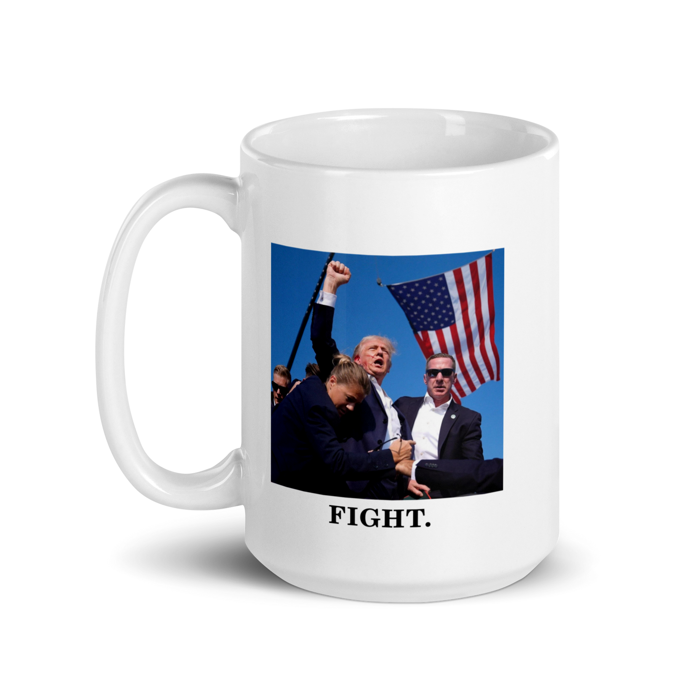 Trump Fight Mug (White)