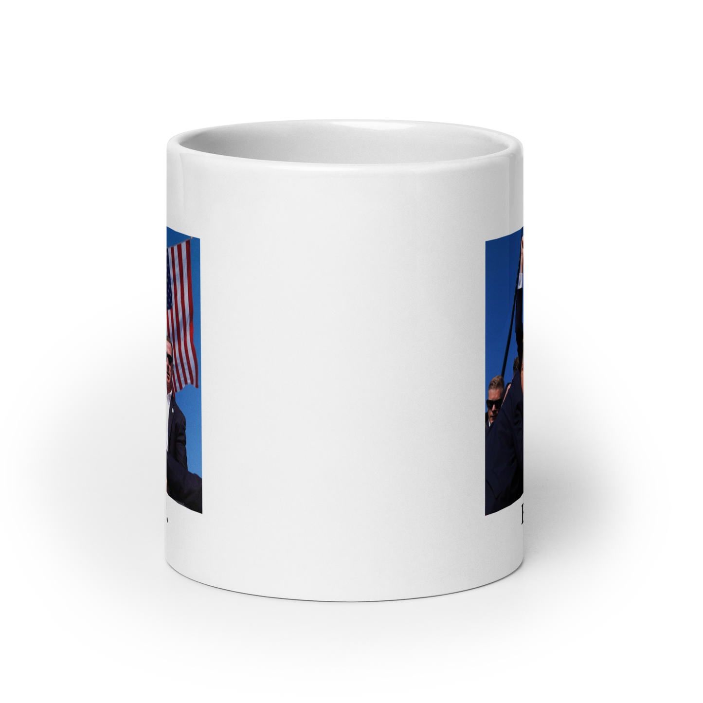 Trump Fight Mug (White)